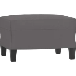 vidaXL fodskammel 60x50x41 cm kunstlæder grå