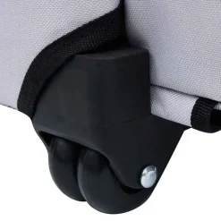 vidaXL foldbar kæledyrstrolley multifunktionel grå
