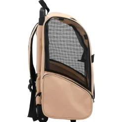 vidaXL foldbar kæledyrsvogn multifunktionel beige