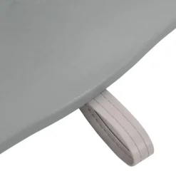 vidaXL foldbart bådsædesæt 2 dele 48x51x41 cm uden pude grå