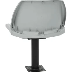 vidaXL foldbart bådsædesæt 2 dele 48x51x41 cm uden pude grå