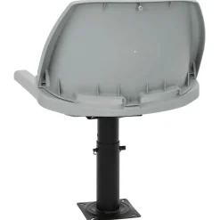 vidaXL foldbart bådsædesæt 2 dele 48x51x41 cm uden pude grå