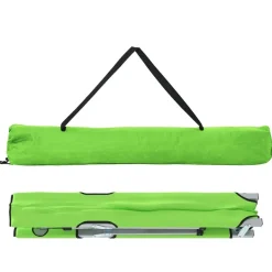 vidaXL Foldende Camping Seng Grøn 194 x 62,5 x 42,5 cm Oxford og Stål