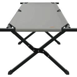 vidaXL Foldende Camping Seng Grå 193 x 69 x 45 cm Oxford stof