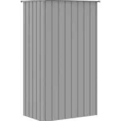 vidaXL fuglebur 115x78x200 cm galvaniseret stål grå