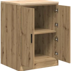 vidaXL Garageopbevaringsskab Håndværks eg 60x51x85 cm