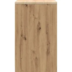 vidaXL Garageopbevaringsskab Håndværks eg 60x51x85 cm