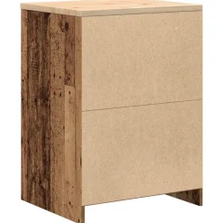 vidaXL Garageopbevaringsskab gammelt træ 60x51x85 cm