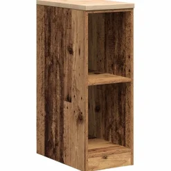 vidaXL Garageopbevaringsskab gammelt træ 30x51x85 cm