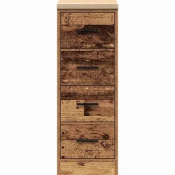 vidaXL Garageopbevaringsskab gammelt træ 30x51x85 cm
