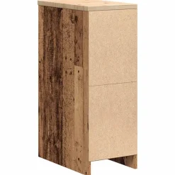 vidaXL Garageopbevaringsskab gammelt træ 30x51x85 cm