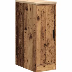 vidaXL Garageopbevaringsskab gammelt træ 30x51x85 cm