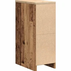 vidaXL Garageopbevaringsskab gammelt træ 30x51x85 cm