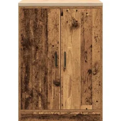 vidaXL Garageopbevaringsskab gammelt træ 60x51x85 cm