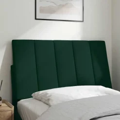 vidaXL gavlpude Hanko 80 cm velour mørkegrøn