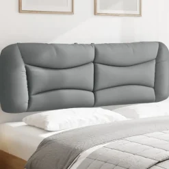 vidaXL gavlpude Hvar 152 cm stof lysegrå