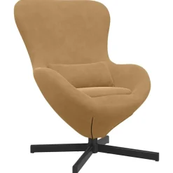 vidaXL Æggestol Brun 63 x 73 x 90 cm Fløjl