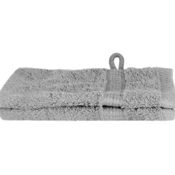 vidaXL Gæstehåndklæde SOLUND 2 pcs Grå 15 x 21 cm 550 gsm