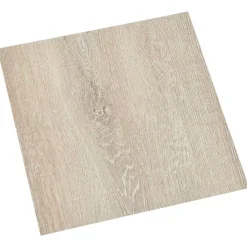 vidaXL Gulvplanker 55 pcs Beige 5,11 m² PVC
