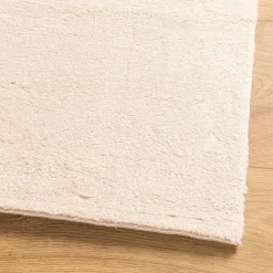 vidaXL gulvtæppe HUARTE 60x110 cm kort luv og vaskbart beige