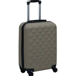 vidaXL hardcase-kuffert ABS antracitgrå