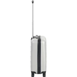 vidaXL hardcase-kuffert ABS sølvfarvet