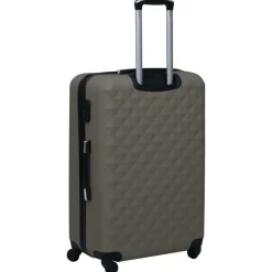 vidaXL hardcase-kuffert ABS antracitgrå