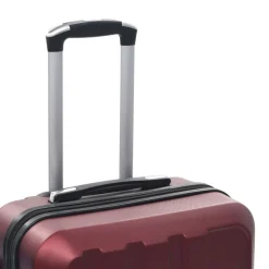 vidaXL hardcase-kuffertsæt 3 stk. ABS rødvinsfarvet