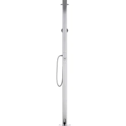 vidaXL havebruser med grå bund 220 cm aluminium