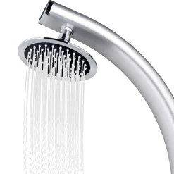 vidaXL havebruser med grå bund 220 cm aluminium