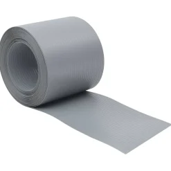 vidaXL haveskærme 10 stk. 252,5x19 cm PVC grå