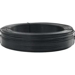 vidaXL hegnsbindetråd 250 m 0,9/1,4 mm stål antracitgrå