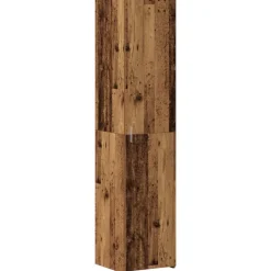 vidaXL Highboard Gammelt træ 40 x 42,5 x 185 cm