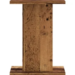 vidaXL højtalerstativer 2 stk. 30x30x40 cm konstrueret træ antikt træ