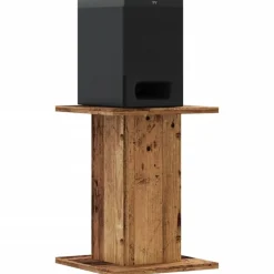 vidaXL højtalerstativer 2 stk. 30x30x40 cm konstrueret træ antikt træ