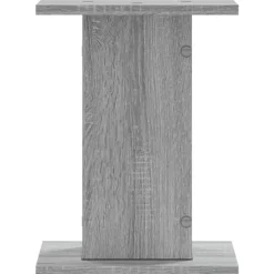 vidaXL højtalerstativer 2stk. 30x30x40cm konstrueret træ grå sonoma-eg