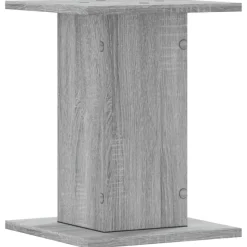 vidaXL højtalerstativer 2stk. 30x30x40cm konstrueret træ grå sonoma-eg