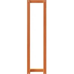 vidaXL håndklædeholder 23x18x90 cm massivt fyrretræ gyldenbrun