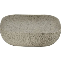 vidaXL håndvask til bord 48x37,5x13,5 cm rektangulær keramik grå