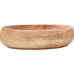 vidaXL håndvask til bordplade 59x40x15 cm oval keramik brun