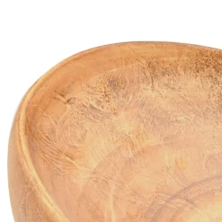 vidaXL håndvask til bordplade 59x40x15 cm oval keramik brun