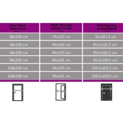 vidaXL hoveddør 100x200 cm aluminium og PVC antracitgrå