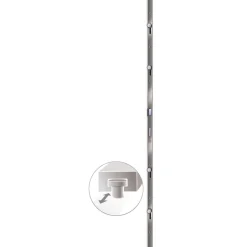 vidaXL hoveddør 88x200 cm PVC antracitgrå