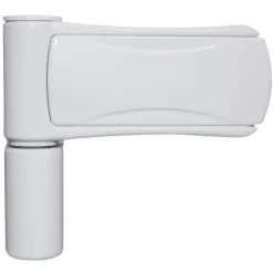 vidaXL hoveddør 88x200 cm PVC antracitgrå