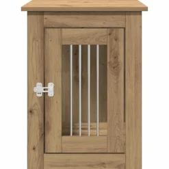 vidaXL hundebur 45x62x59 cm konstrueret træ kunsteg