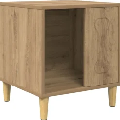 vidaXL Hundehus Artisan eg 44 x 42 x 49 cm Konstrueret træ