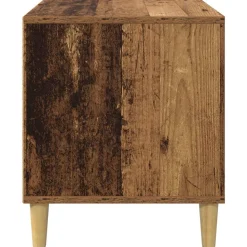 vidaXL Hundehus Gammelt træ 44 x 42 x 49 cm Konstrueret træ