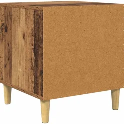 vidaXL Hundehus Gammelt træ 44 x 42 x 49 cm Konstrueret træ