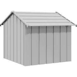 vidaXL hundehus med tag 85x107x81 cm galvaniseret stål