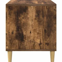 vidaXL Hundehus Røget eg 44 x 42 x 49 cm Konstrueret træ